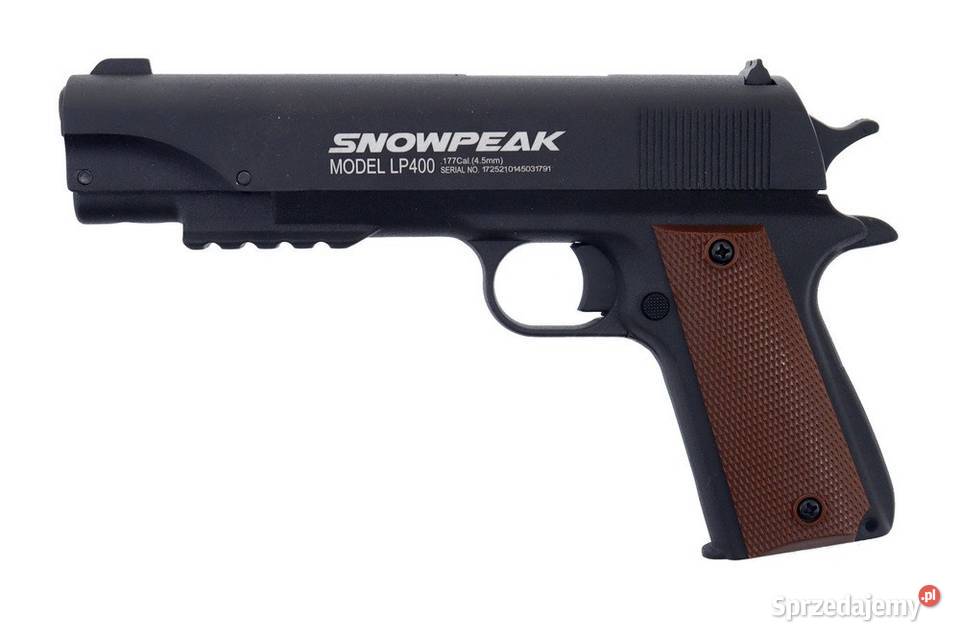 PISTOLET WIATRÓWKA SNOWPEAK LP400 PCA KAL 45 MM Gliwice