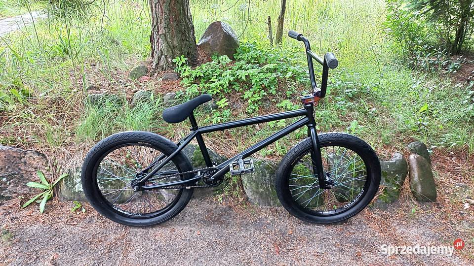 Profesjonalny Czarny Rower Młodzieżowy Bmx Blank Wołów sprzedam