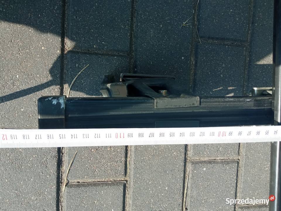 Bagażnik samochodowy belki bazowe na rynienki