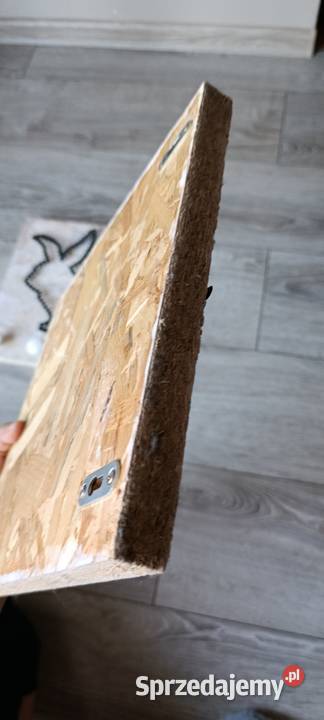dwa własnoręcznie wykonane DIY wieszaki ścienne Poznań