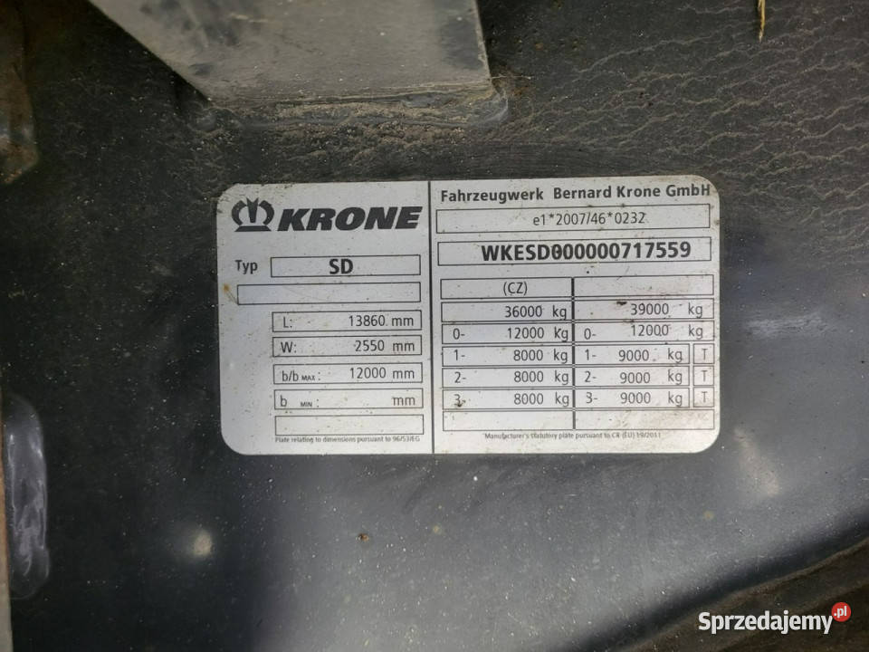 chłodnia Krone Krone Komorniki