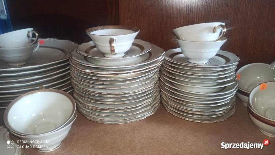 Salaterka owalna Karlskrona Szwecja Porcelana i szkło Gdańsk