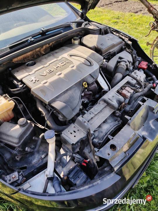 Peugeot 407coupe 27hdi na części w całości Leszno sprzedam