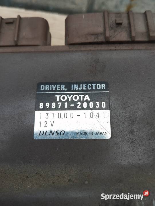 Sterownik moduł wtrysków Toyota Corolla e12 20 Łódź