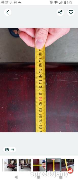 Stolik kawowy mahoń Łomianki Dolne