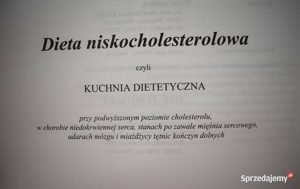 Dieta niskocholesterolowa Kuchnia dietetyczna Chełmno