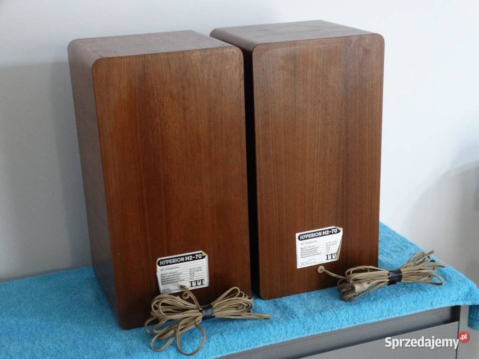 Audiofilskie kolumny ITT Hyperion H270 Vintage Jasło