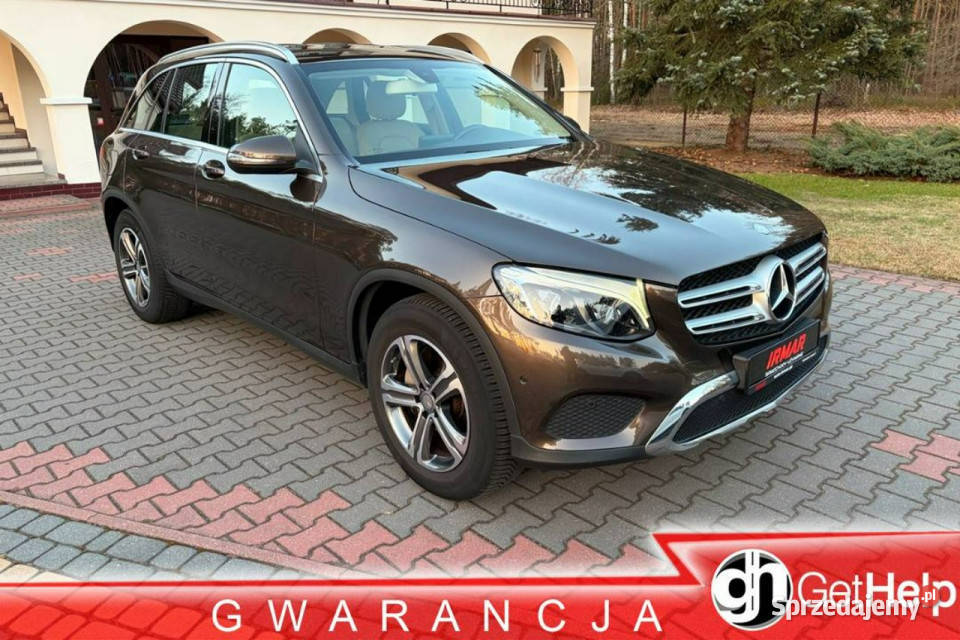 Mercedes GLC 250 Europa Skóry Hak LEDy ILS serwisowany w ASO mazowieckie Lipówki