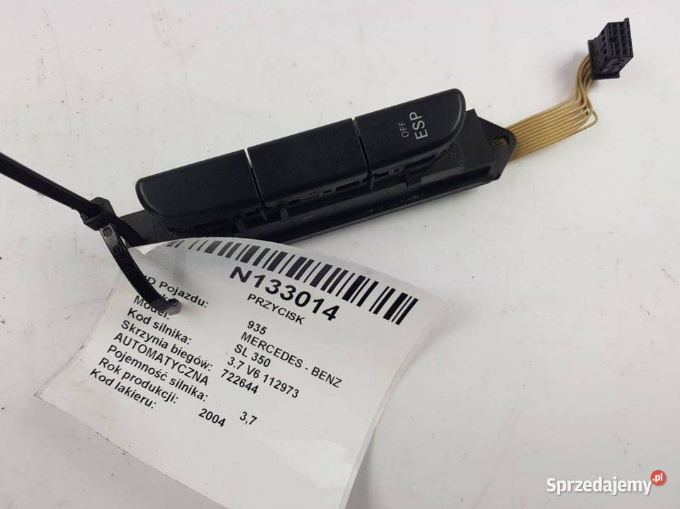 PRZYCISK ESM A2308200910 MERCEDES SL 350 Lipno