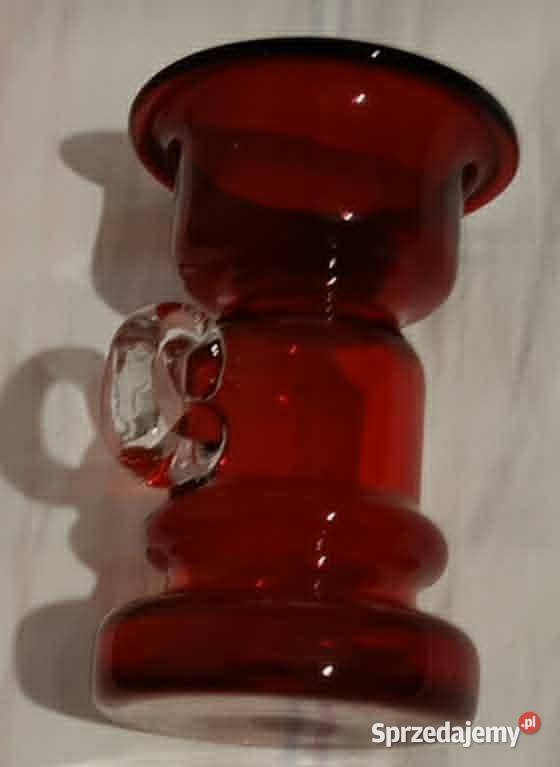 Świecznik kaganek taki z Huty Tarnowiec Jerzego Porcelana i szkło sprzedam