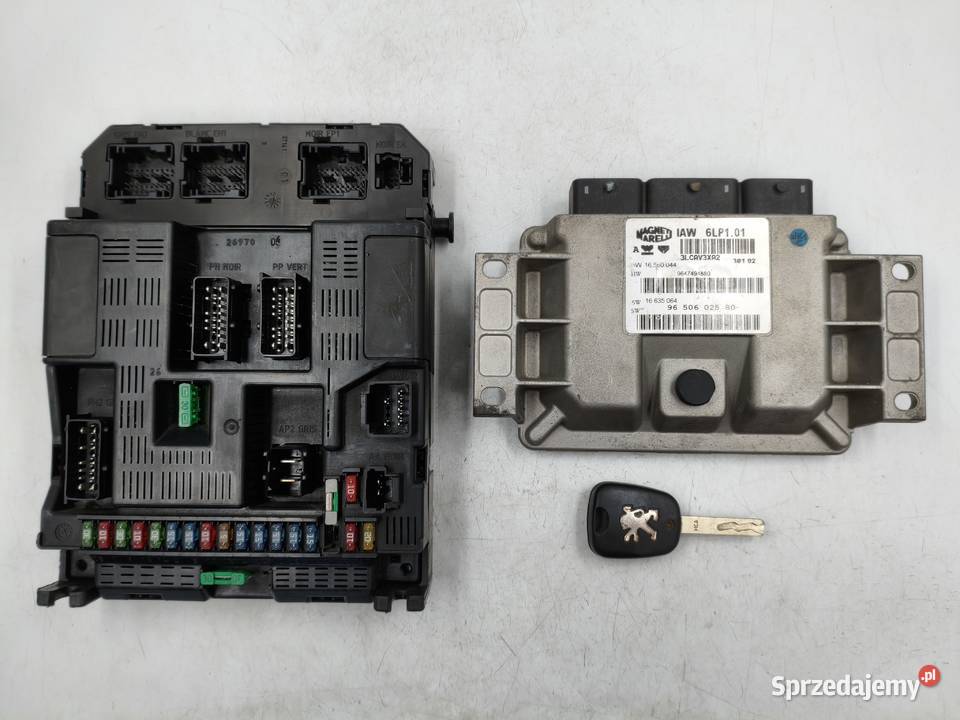 Sterownik Silnika Peugeot 307 20 16v 9650602580 Wyszków