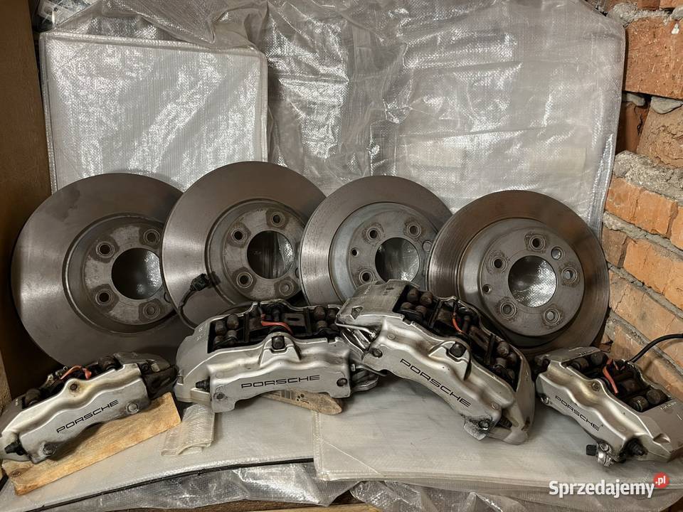 Zestaw hamulcowy Porsche tarcze plus zaciski osobowe Skawina