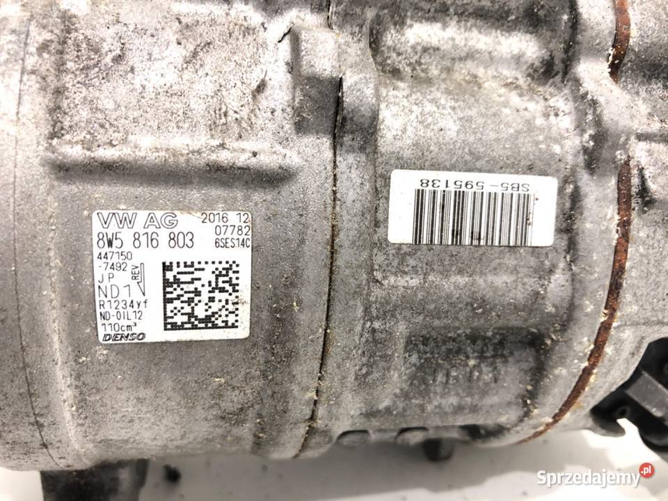 SPRĘŻARKA KLIMATYZACJI AUDI A4 B9 8W5816803 20