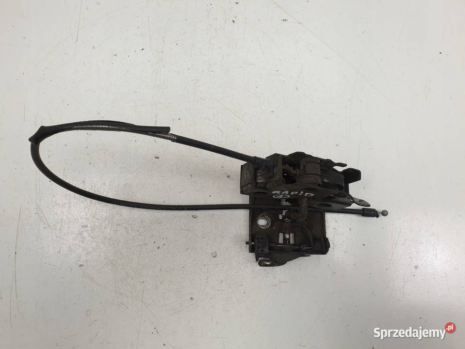 Skoda Rapid ZAMEK PRZEDNIEJ MASKI Rygiel linka Zamki, wkładki i kluczyki Rudka