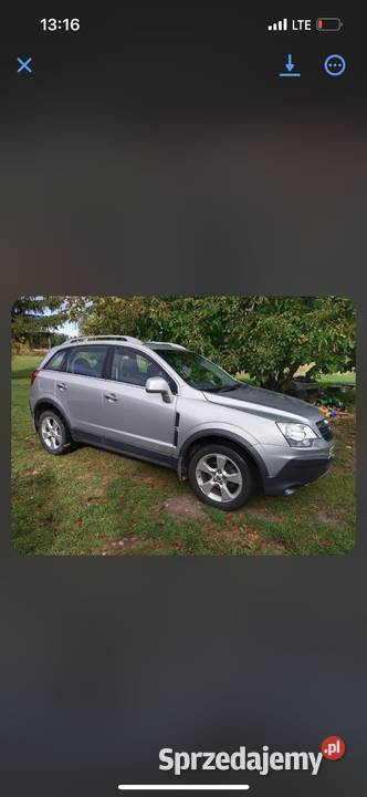 Opel antara Anglik na części manualna Hrubieszów