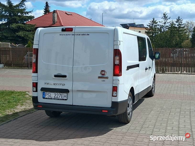 Fiat Talento 16 121 DOKA Long Długi 6osób Klima kamera cofania wielkopolskie