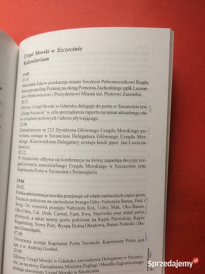 3232 50 Lat Urzędu Morskiego W Szczecinie zachodniopomorskie Szczecin sprzedam