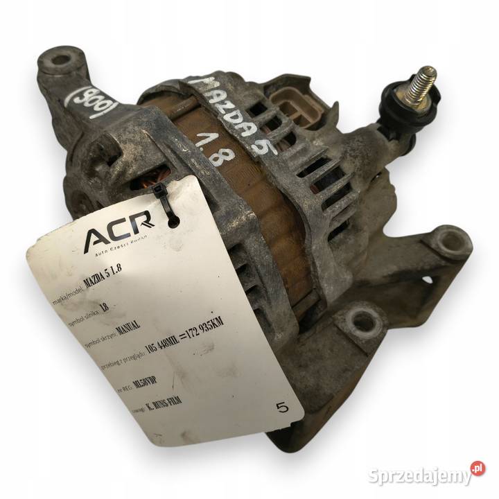 ALTERNATOR Mazda 5 3 6 18 20 MZR 90A LF1F osobowe Chełm sprzedam