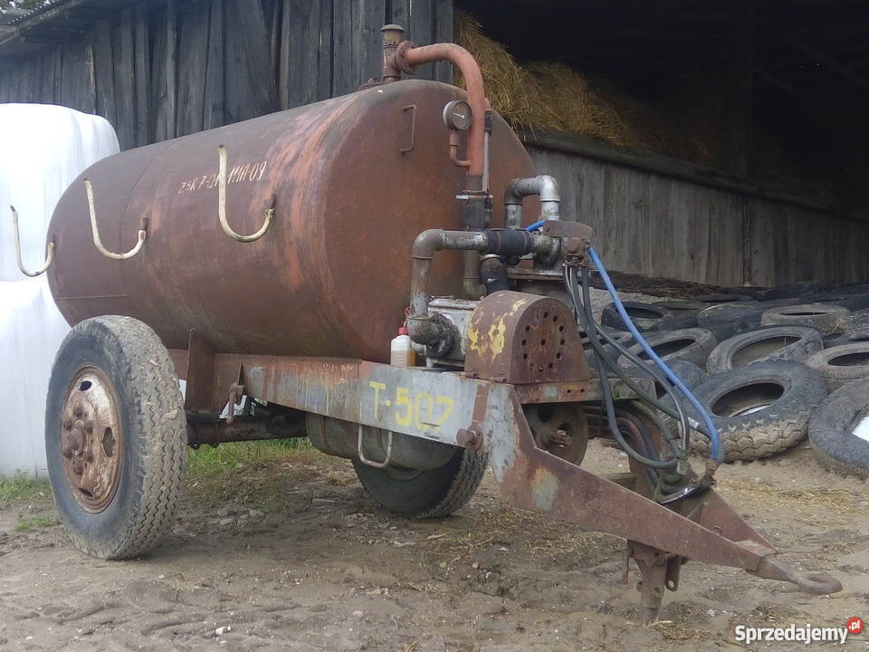 Beczkowóz Pojemności 2500L Beczkowozy Brzydowo