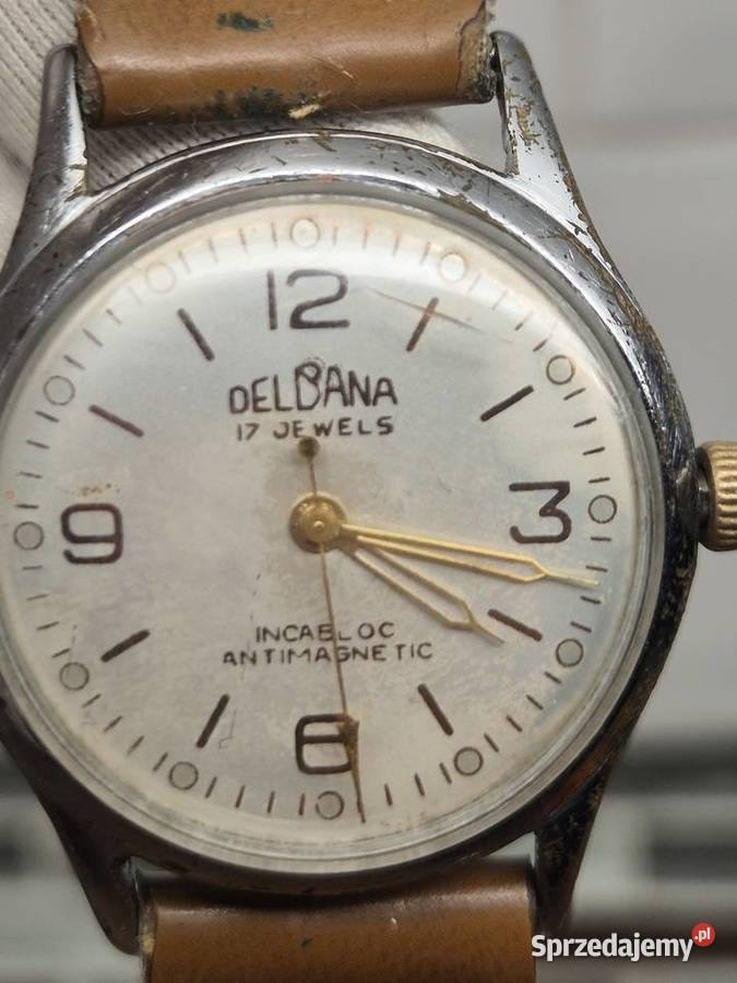 Zegarek vintage Delbana Swiss