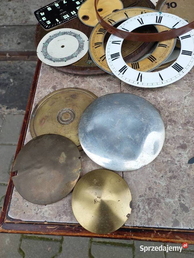 Zestaw części elementów zegarmistrza gongi Antyki Tczew sprzedam