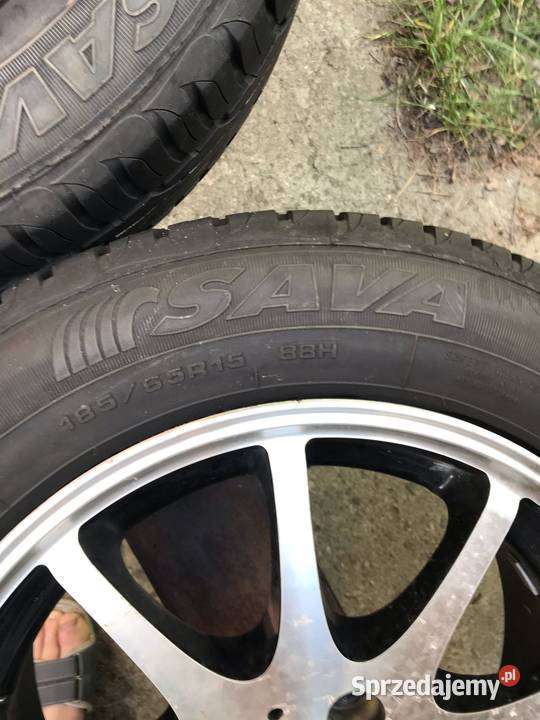 Opony 1856515 letnie z felgami 4x100 Samochodowe podkarpackie Wola Zarczycka