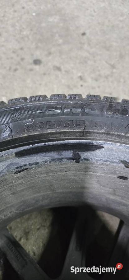 4x Opony zimowe Kormoran 225 45 R17 zima Stary Sącz