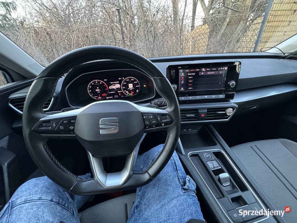 Seat Leon 15 eTSI DSG 2021 MHEV Serwis ASO łódzkie Łódź