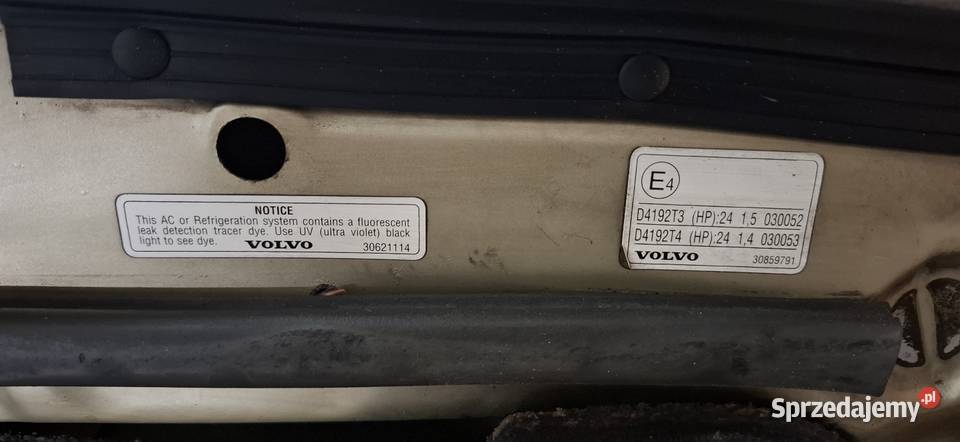 Maska Pokrywa Silnika Volvo V40 V60