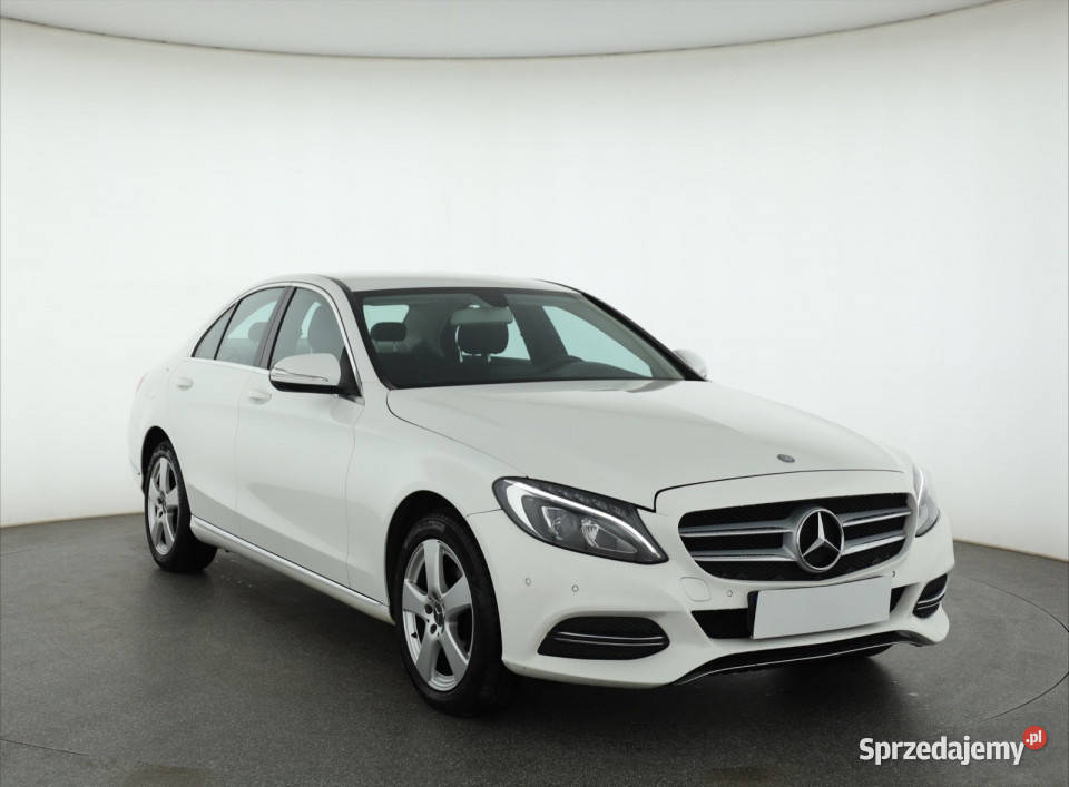 Mercedes C C 180 biały Klasa C Piaseczno