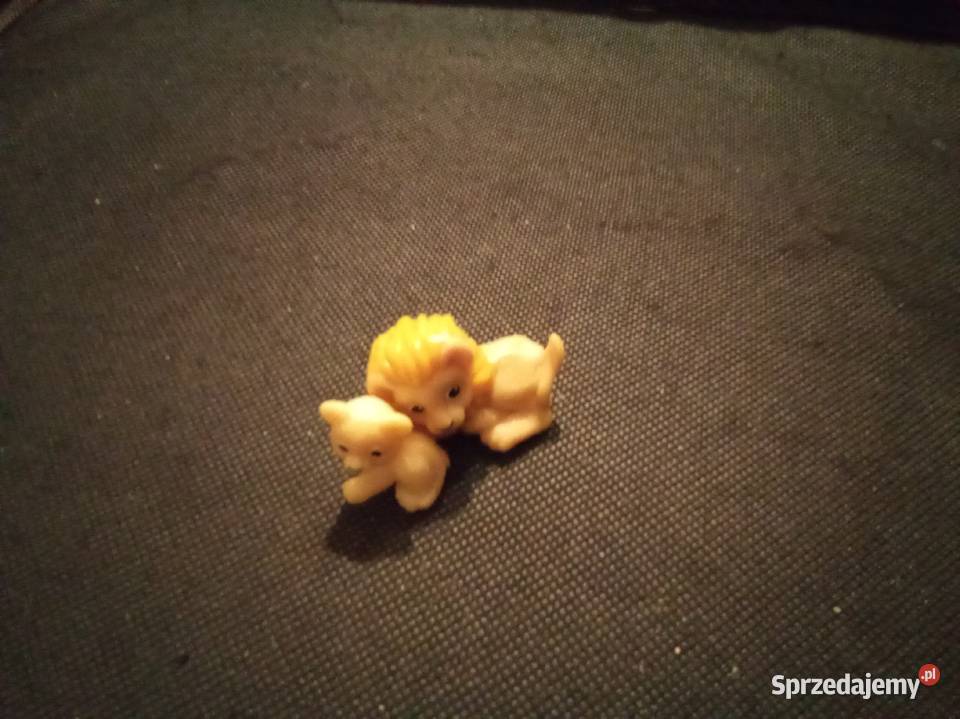 Lew i lwiątko Kinder niespodzianka komplet Warszawa