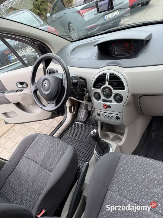 Renault Modus 16 16 16v 88 Rzeszów czarny Modus podkarpackie