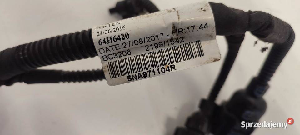 VW TIGUAN II WIĄZKA ZDERZAKA PDC TYŁ 5NA971104R dolnośląskie