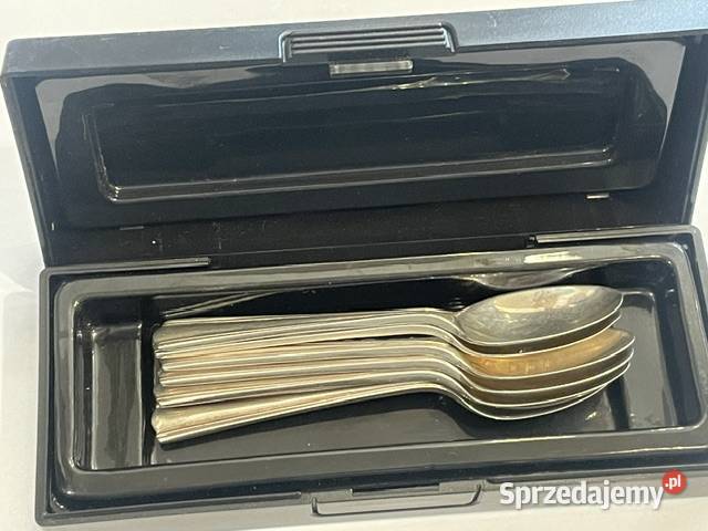 Srebrne łyżeczki do espresso próba 925 elegancki sprzedam