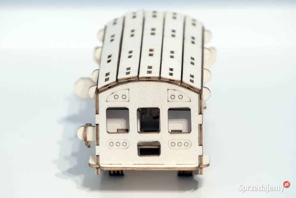 Model Samochód Autobus szkolny puzzle 3D Edukacyjne Łódź sprzedam