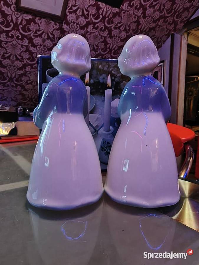 Porcelanowe swieczniki