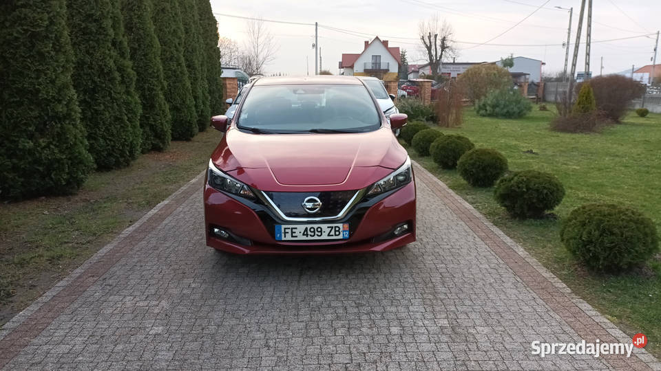 Nissan Leaf 2019 40kWh pompa ciepła kamera 40cm3 Leaf Kielce