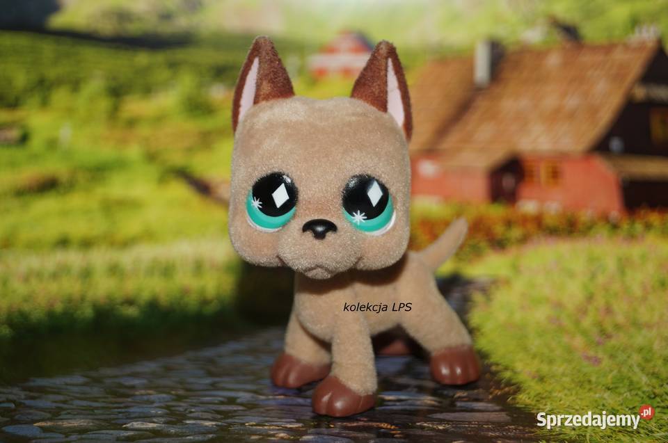 LPS Littlest Pet Shop dog niemiecki fuzzy 636 Rybnik