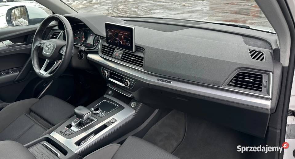 Audi Q5 Białe z czarnymi lusterkami wyjątkowy dolnośląskie Wrocław
