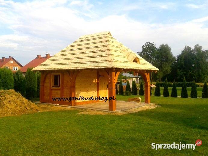 altana drewniana 4x6m garaż altanka Lublin
