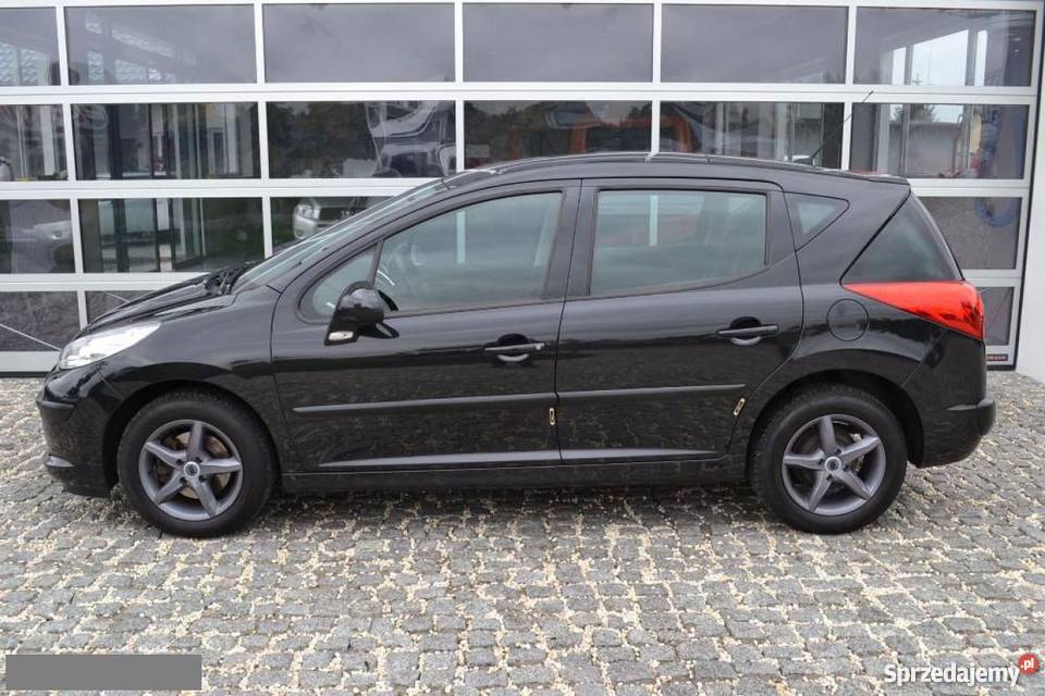 Do sprzedania Peugeot 207 SW czarny Nowa Wieś Rzeczna