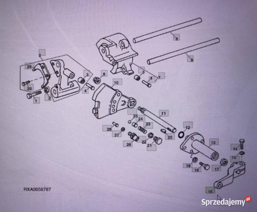 John Deere R61983ramięJohn Deere 455547554955 Jastrzębniki