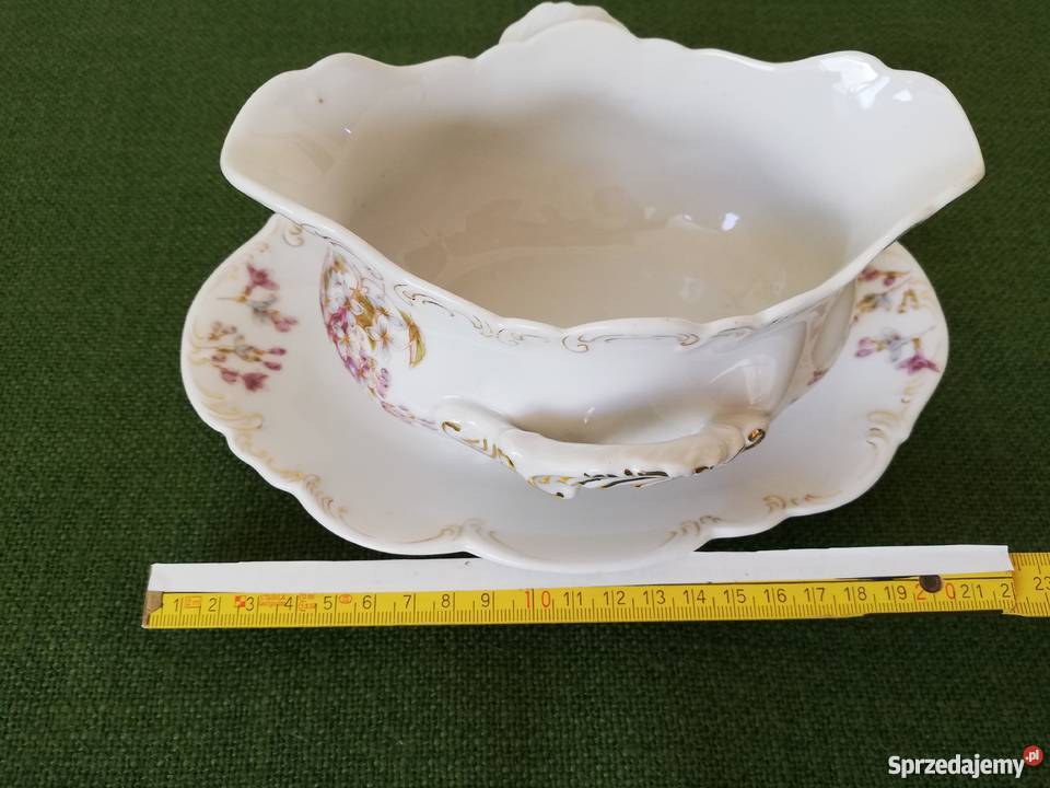 Sosjerka porcelana z 1860 roku Ropa