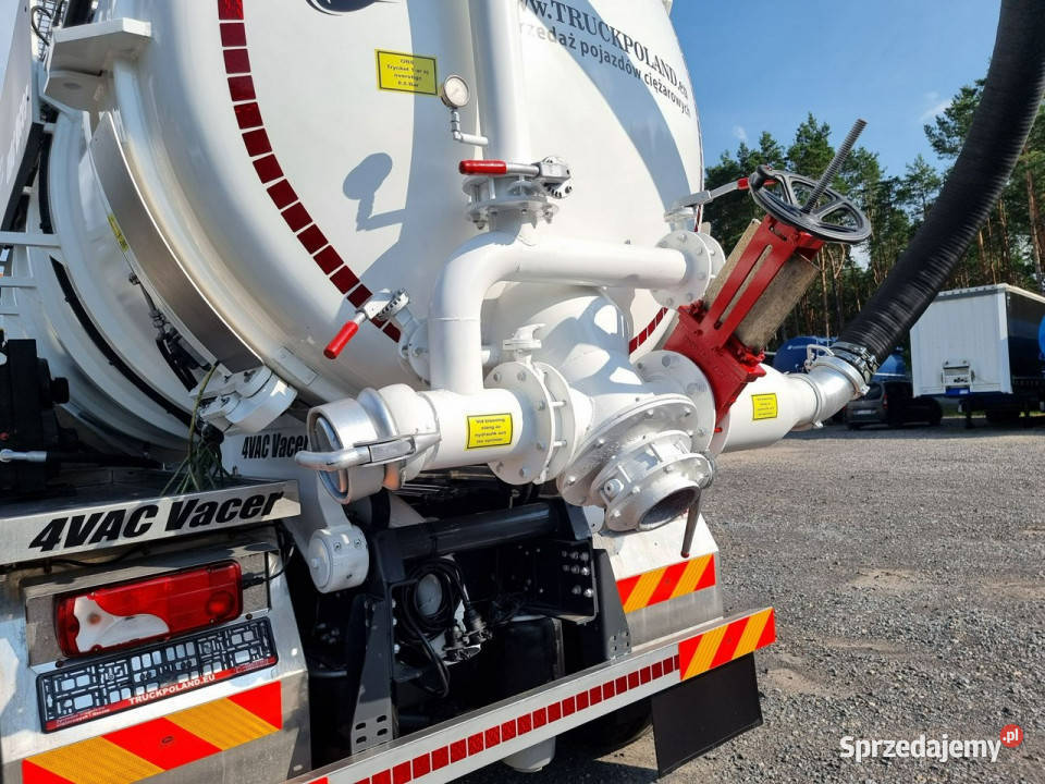 Scania Larsen 4 VAC Ładowarka próżniowa Daleszyce