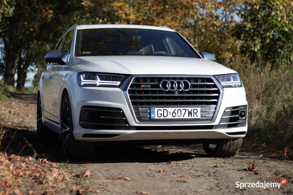 Audi SQ7 435 7os 6 isofix wentmasażmem panoośskr pomorskie Gdańsk
