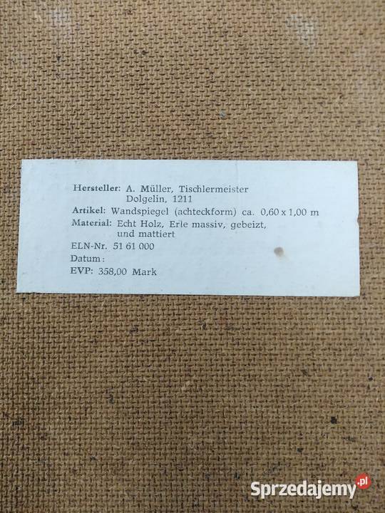 LUSTRO 100X60 DREWNIANA RAMA