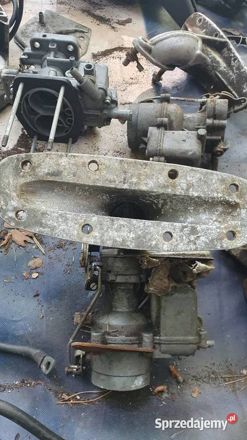 Kolektor ssący z gaźnikiem Wartburg dwusuw Warszawa