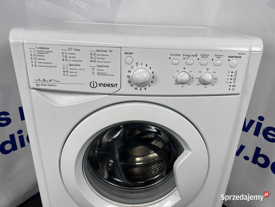 Pralka Indesit Slim Wzmocniona 5 1000 ob A mazowieckie sprzedam