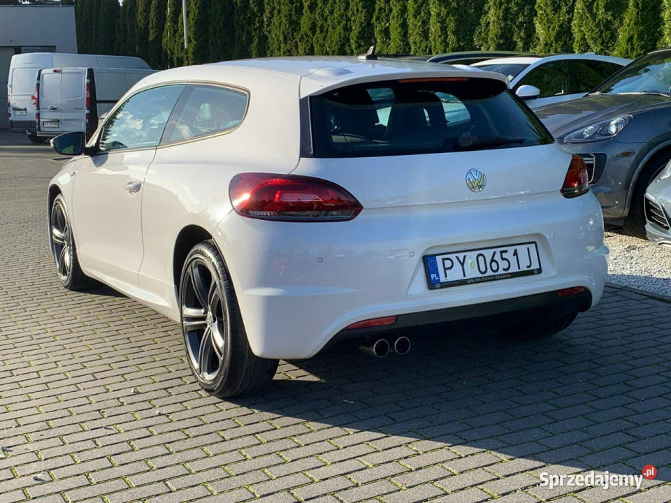 Volkswagen Scirocco 20 TDI RLine DSG Panorama elektryczne lusterka Scirocco Baranowo