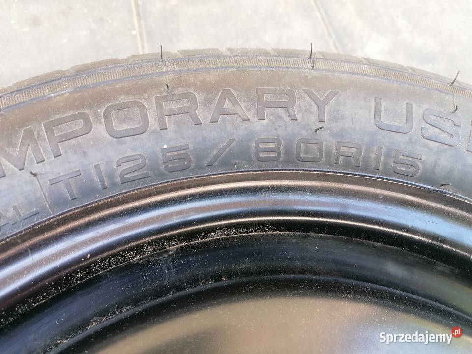 Koło dojazdowe peugeot 5x108 Czarnków